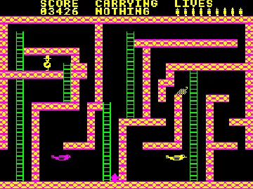 Chuckie Egg 2 (UK) (1985) screen shot game playing